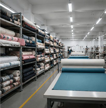 Aurene Apparel production floor